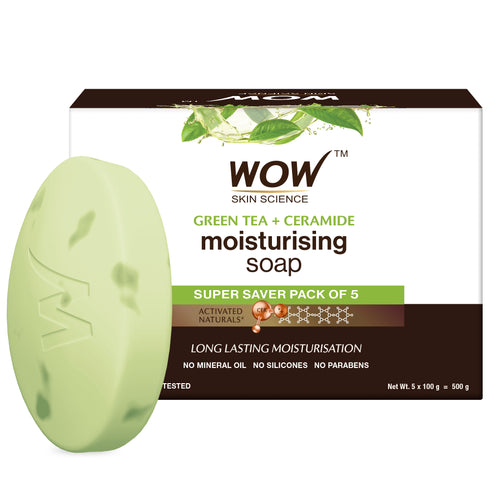 WoW Green Tea & Ceramide Moisturizing Soap